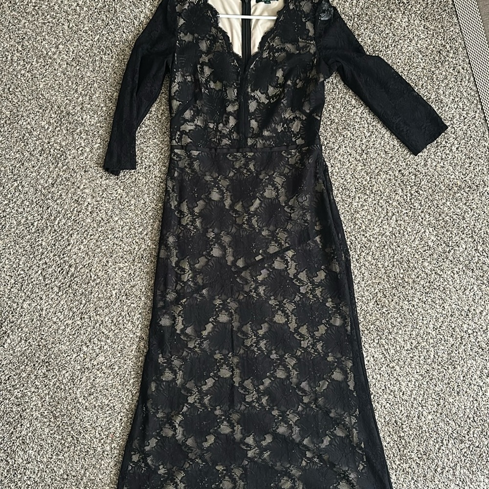 Ralph Lauren cocktail/evening gown. Size 8. Worn one time!